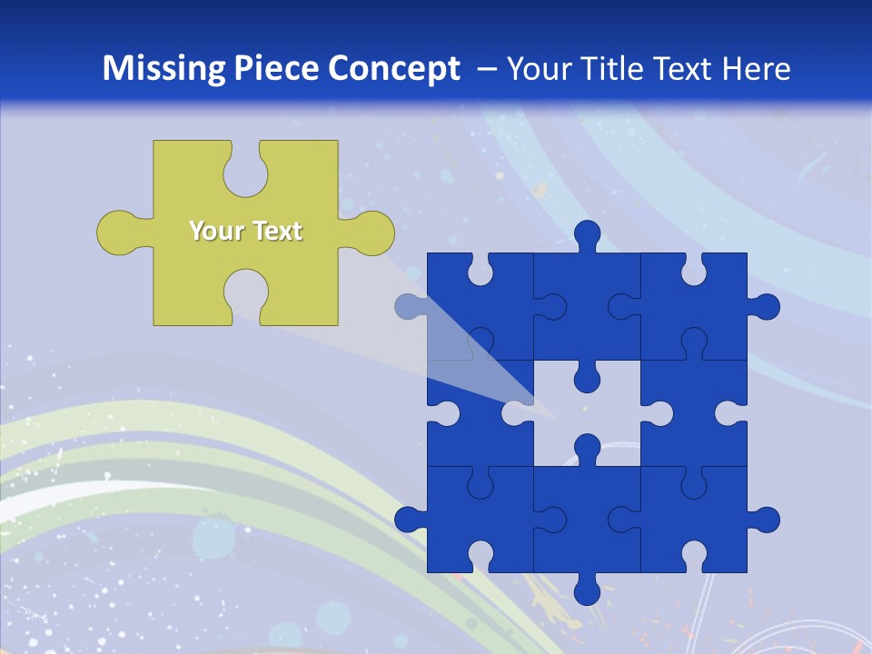 Yellow Beauty Splatters PowerPoint Template