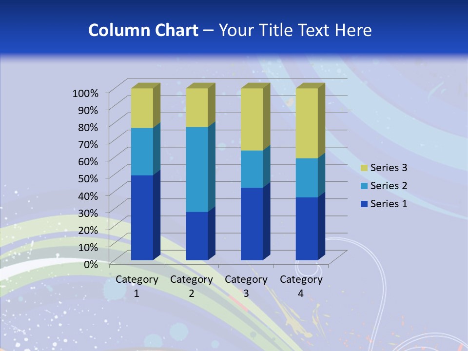 Yellow Beauty Splatters PowerPoint Template