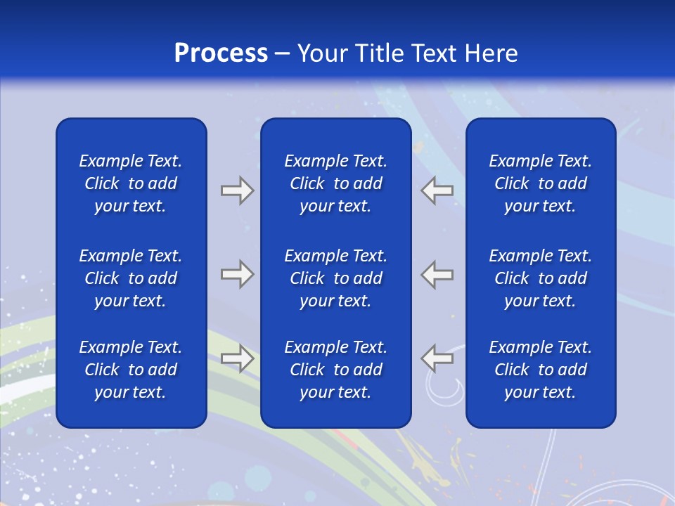 Yellow Beauty Splatters PowerPoint Template