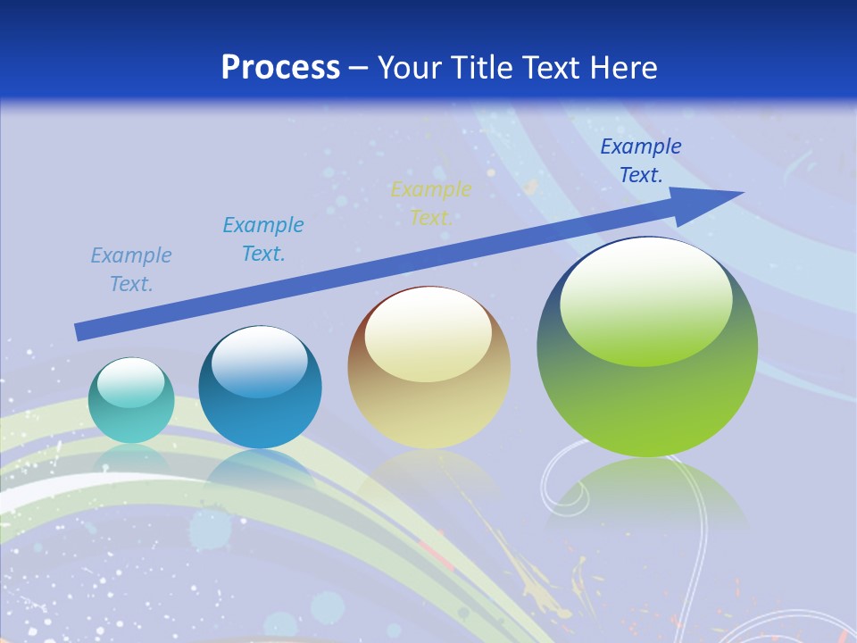 Yellow Beauty Splatters PowerPoint Template