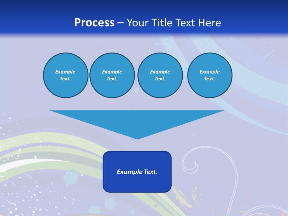Yellow Beauty Splatters PowerPoint Template