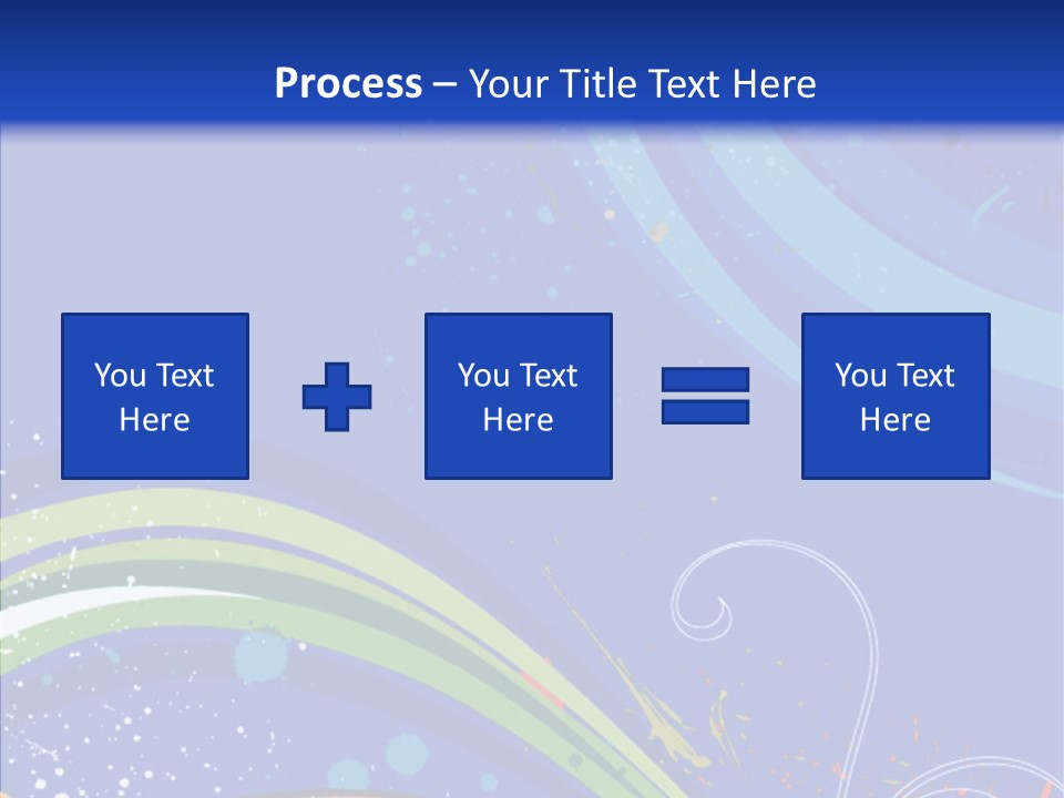 Yellow Beauty Splatters PowerPoint Template