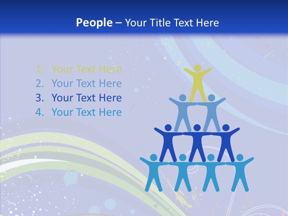 Yellow Beauty Splatters PowerPoint Template