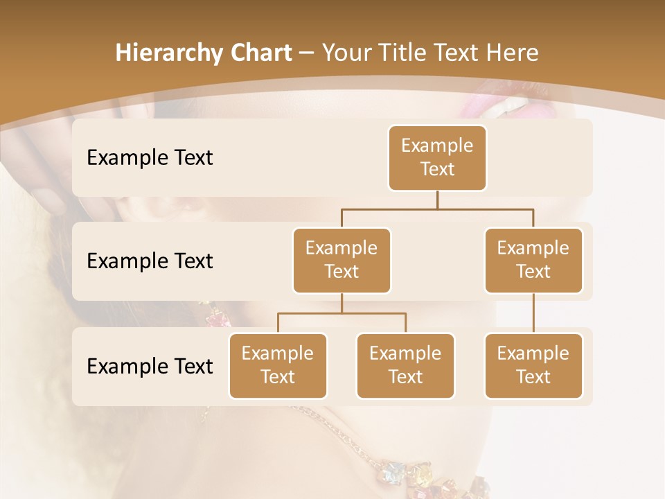 Person Lip Gloss Feathers PowerPoint Template