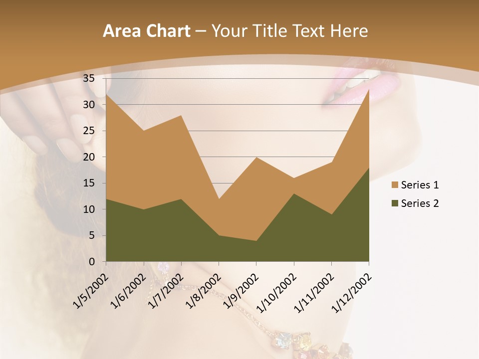 Person Lip Gloss Feathers PowerPoint Template