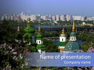 Spring Orthodox Architecture PowerPoint Template