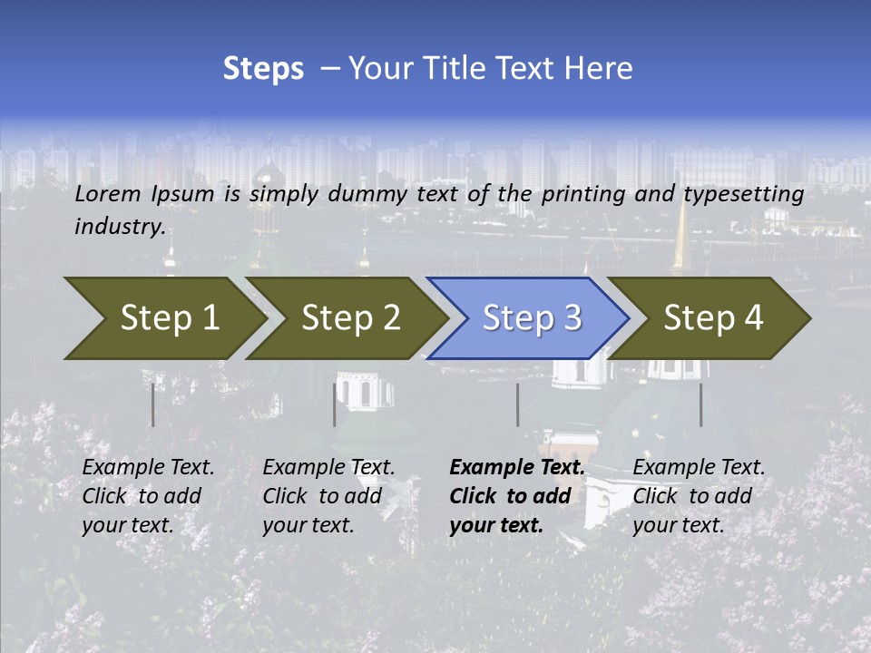 Spring Orthodox Architecture PowerPoint Template