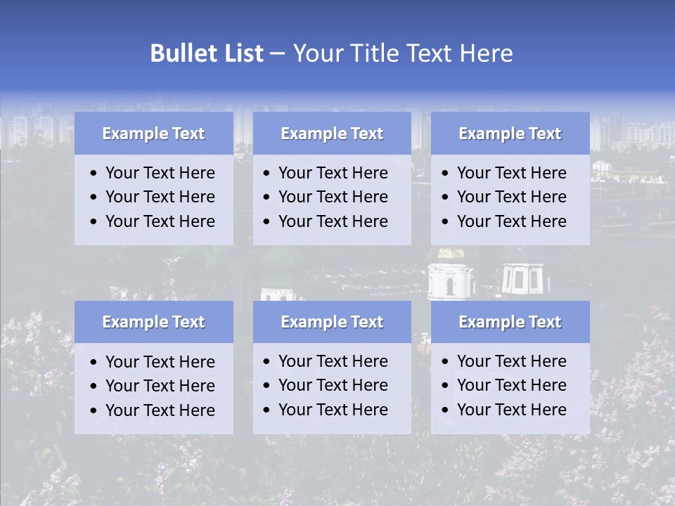 Spring Orthodox Architecture PowerPoint Template