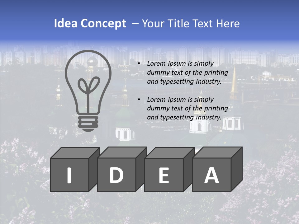 Spring Orthodox Architecture PowerPoint Template