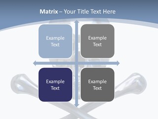 Spooky Model Reflection PowerPoint Template