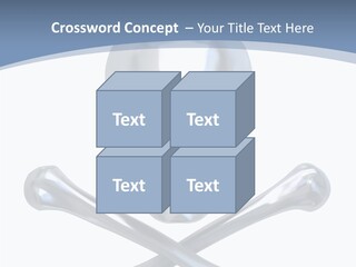 Spooky Model Reflection PowerPoint Template