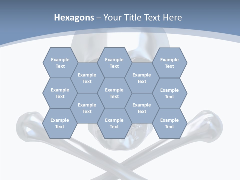 Spooky Model Reflection PowerPoint Template