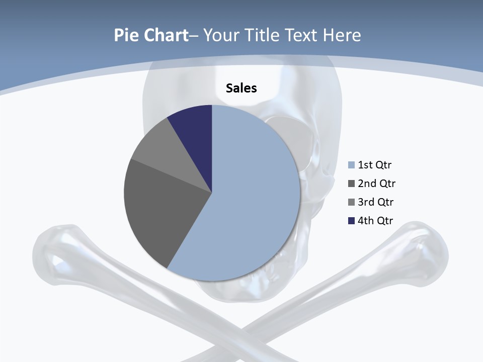 Spooky Model Reflection PowerPoint Template
