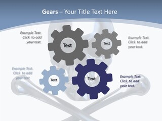 Spooky Model Reflection PowerPoint Template