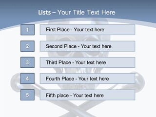 Spooky Model Reflection PowerPoint Template