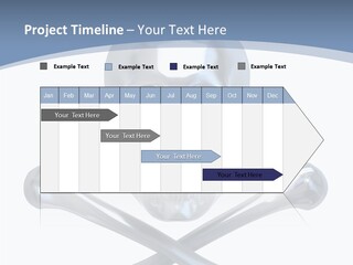 Spooky Model Reflection PowerPoint Template
