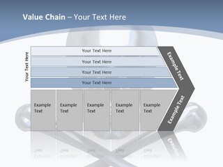 Spooky Model Reflection PowerPoint Template