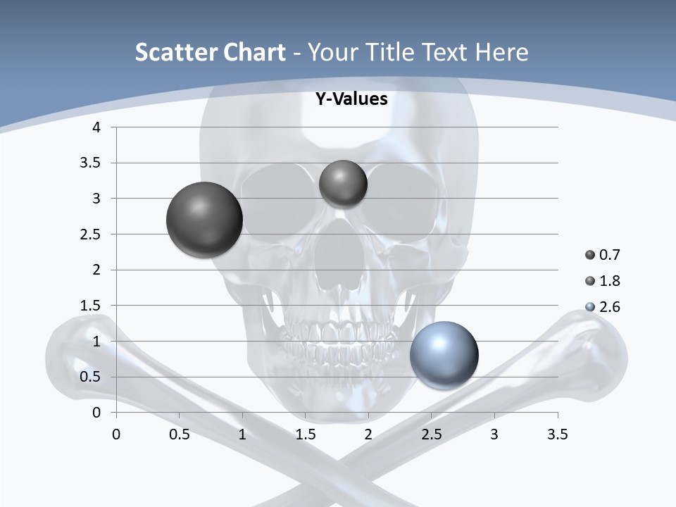 Spooky Model Reflection PowerPoint Template