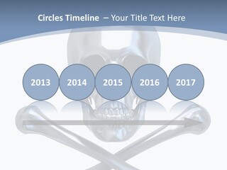 Spooky Model Reflection PowerPoint Template