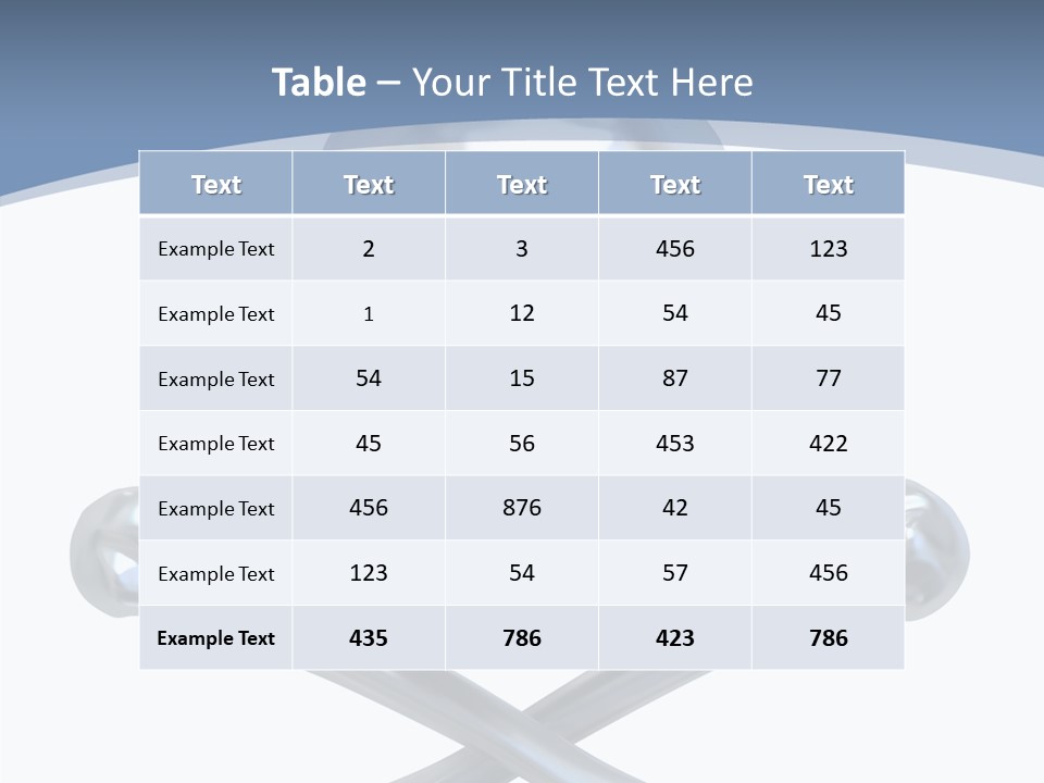 Spooky Model Reflection PowerPoint Template