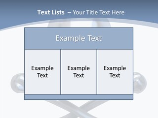 Spooky Model Reflection PowerPoint Template
