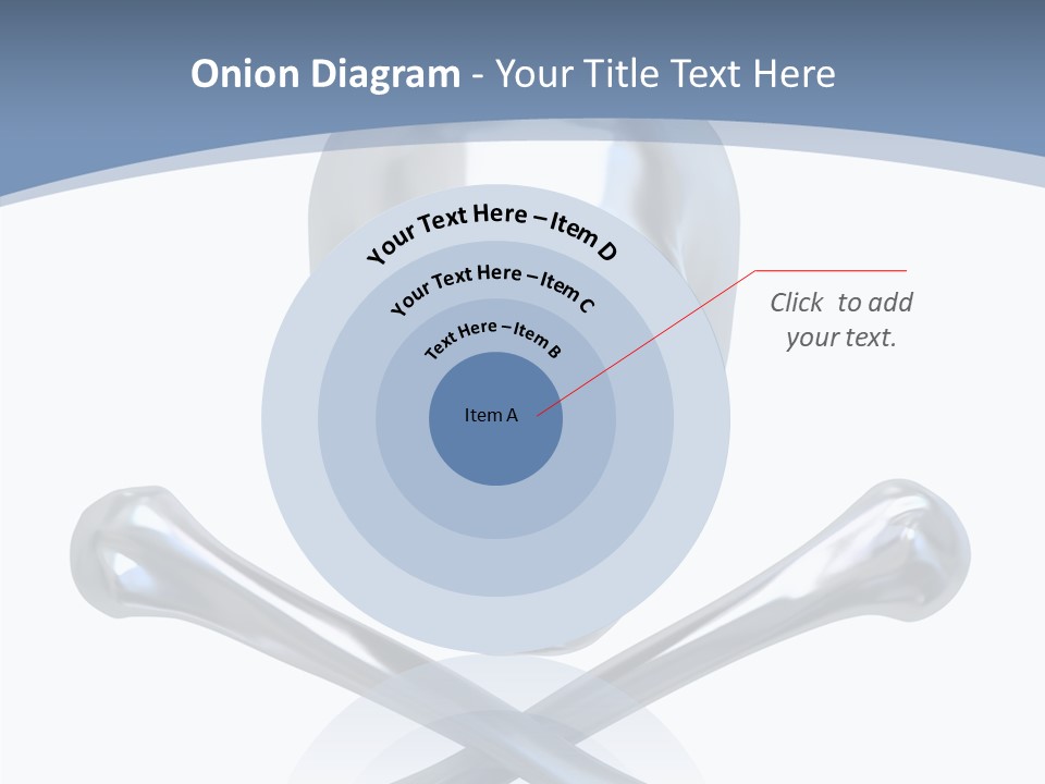 Spooky Model Reflection PowerPoint Template
