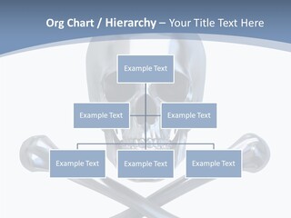 Spooky Model Reflection PowerPoint Template