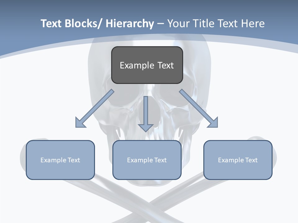Spooky Model Reflection PowerPoint Template