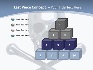 Spooky Model Reflection PowerPoint Template