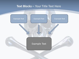 Spooky Model Reflection PowerPoint Template