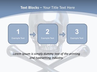 Spooky Model Reflection PowerPoint Template