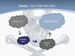 Spooky Model Reflection PowerPoint Template