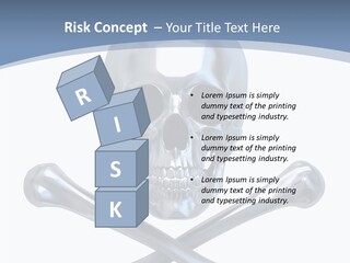 Spooky Model Reflection PowerPoint Template
