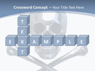 Spooky Model Reflection PowerPoint Template