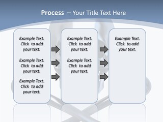 Spooky Model Reflection PowerPoint Template