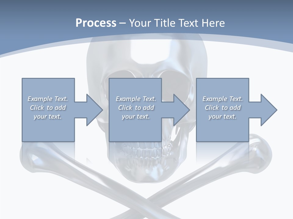 Spooky Model Reflection PowerPoint Template