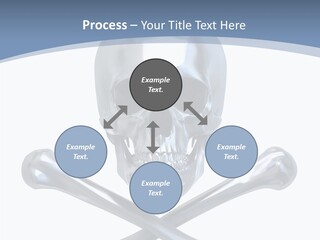 Spooky Model Reflection PowerPoint Template
