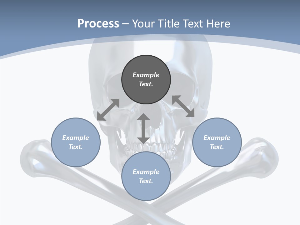 Spooky Model Reflection PowerPoint Template