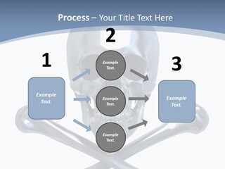 Spooky Model Reflection PowerPoint Template
