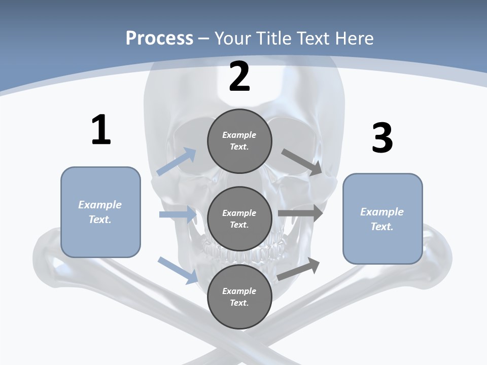 Spooky Model Reflection PowerPoint Template