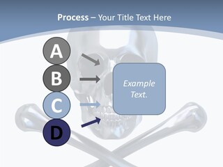 Spooky Model Reflection PowerPoint Template