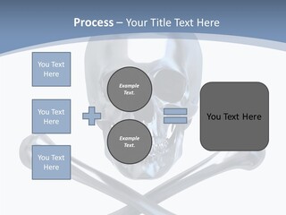 Spooky Model Reflection PowerPoint Template