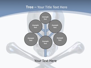 Spooky Model Reflection PowerPoint Template