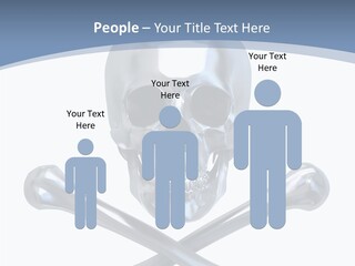 Spooky Model Reflection PowerPoint Template