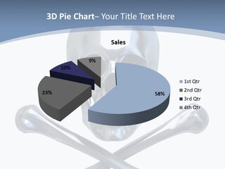 Spooky Model Reflection PowerPoint Template