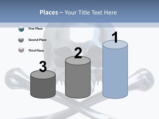Skull Artificial Shiny PowerPoint Template
