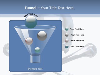 Skull Artificial Shiny PowerPoint Template