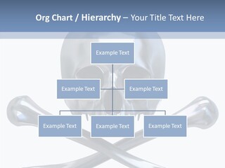 Skull Artificial Shiny PowerPoint Template