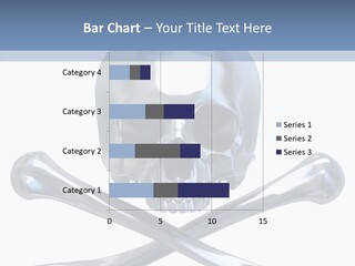Skull Artificial Shiny PowerPoint Template