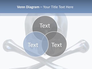 Skull Artificial Shiny PowerPoint Template